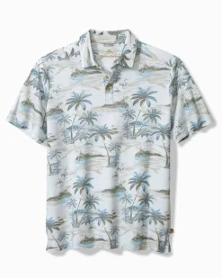 Tommy Bahama Oceanic Oasis IslandZone® Polo Sterling Blue Online