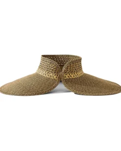 Tommy Bahama Packable Everyday Full Coverage Visor Mixed Black Outlet