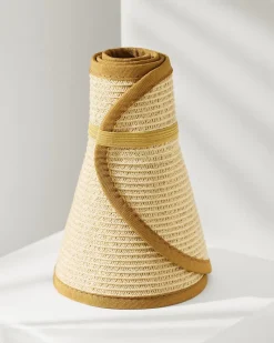 Tommy Bahama Packable Ultra-Braid Visor Floral Clearance