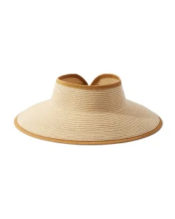 Tommy Bahama Packable Ultra-Braid Visor Floral Clearance