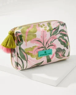 Tommy Bahama Palm Paradise Cosmetic Pouch Spartinapalm Paradise