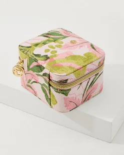 Tommy Bahama Palm Paradise Stow & Go Jewelry Travel Case Spartinapalm Paradise New