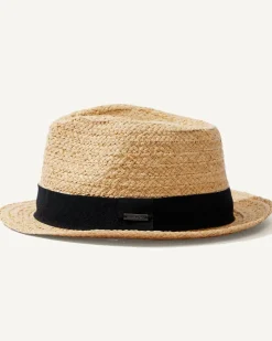 Tommy Bahama Palm Springs Fedora Hat Natural Best