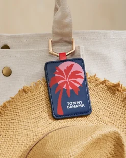 Tommy Bahama Palm Tree Magnetic Hat Clip Navy