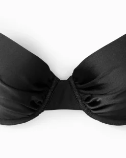 Tommy Bahama Pearl Underwire Halter Bikini Top Black Hot