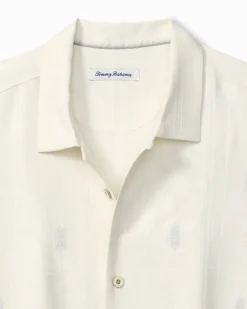 Tommy Bahama Pina Palms Embroidered Silk Camp Shirt Continental Best