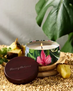 Tommy Bahama Travel Candle Tin Pineapple Cilantro Hot