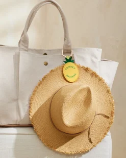 Tommy Bahama Pineapple Magnetic Hat Clip Yellow Sale