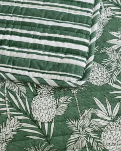 Tommy Bahama Pineapple Venture 2-Piece Twin Quilt Set Green Discount