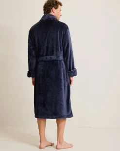 Tommy Bahama Plush Robe Peacoat Navy Outlet