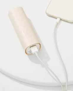 Tommy Bahama Portable Fan & Power Bank Natural Discount