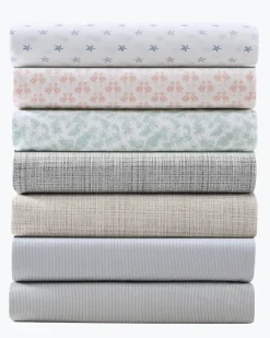 Tommy Bahama Raffia Linen King Sheet Set Grey Outlet