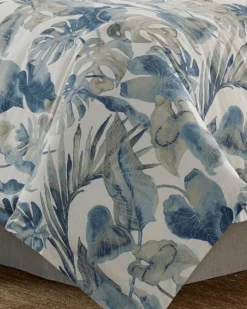 Tommy Bahama Raw Coast King Comforter Set Blue Sale