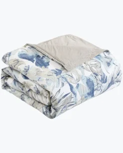 Tommy Bahama Raw Coast 5-Piece King Comforter Set Chambray Blue Outlet