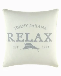 Tommy Bahama Relax Decorative Pillow Grey Hot