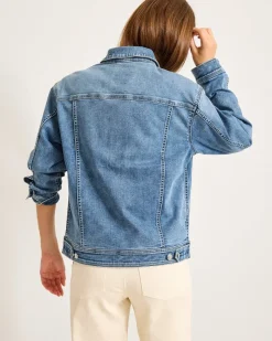 Tommy Bahama Relaxed Jean Jacket Med Azul Wash