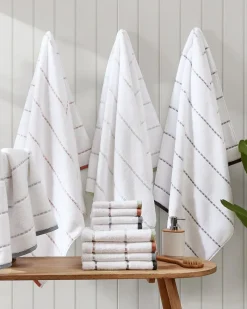 Tommy Bahama Ridley 3-Piece Towel Set Grey Sale