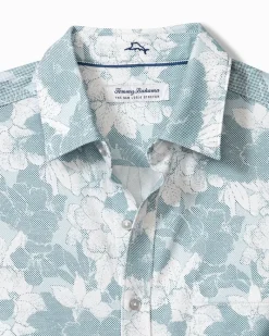 Tommy Bahama San Lucio Cali Blooms Stretch Knit Shirt Seven Seas Clearance