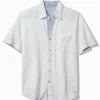 Tommy Bahama San Lucio Soiree Happy Hour Stretch Knit Shirt White Hot