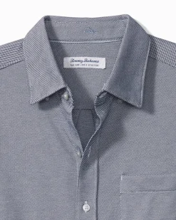 Tommy Bahama San Lucio Stretch Knit Shirt Bering Blue Best