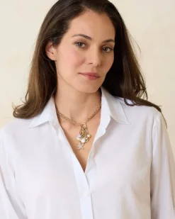 Tommy Bahama Sanibel Island Multi-Charm Necklace Gold Online