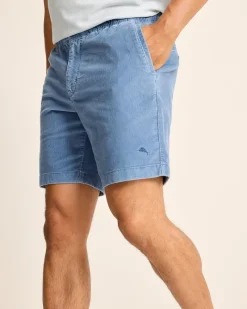Tommy Bahama Sea Coast Corduroy E-Waist 8-Inch Shorts Dockside Blue Best