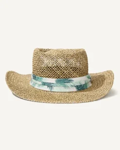 Tommy Bahama Seagrass Gambler Hat Palm Best