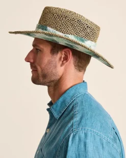 Tommy Bahama Seagrass Gambler Hat Palm Best