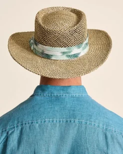 Tommy Bahama Seagrass Gambler Hat Palm Best