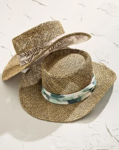 Tommy Bahama Seagrass Gambler Hat Palm Best