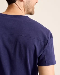 Tommy Bahama Short-Sleeve Crewneck T-Shirt Port Blue Sale