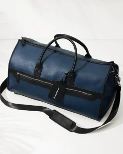 Tommy Bahama Siena 2-in-1 Garment Duffel Bag Navy Sale