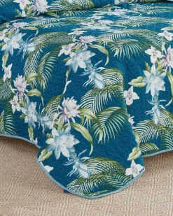 Tommy Bahama Southern Breeze 3-Piece King Quilt Set Blue Online