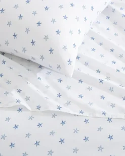 Tommy Bahama Starfish Treasure 4-Piece Queen Sheet Set Ocean Outlet