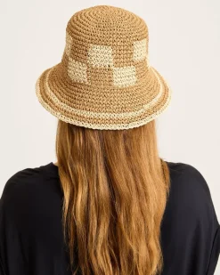 Tommy Bahama Suffolk Packable Bucket Hat Chai Hot