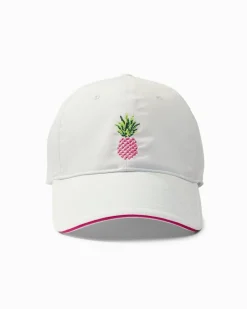 Tommy Bahama The Bimini Pineapple Cap White New