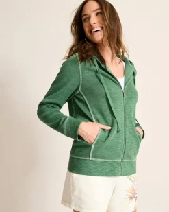 Tommy Bahama Tobago Bay Full-Zip Hoodie Dark Spearmint Online