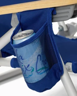 Tommy Bahama Kids' Wavy Marlin Backpack Beach Chair Navy New