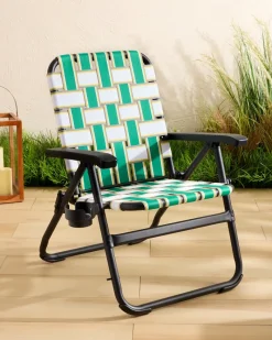 Tommy Bahama Retro Charm Strap Lawn Chair Multicolor Hot