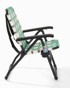 Tommy Bahama Retro Charm Strap Lawn Chair Multicolor Hot