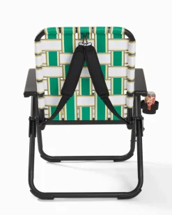 Tommy Bahama Retro Charm Strap Lawn Chair Multicolor Hot