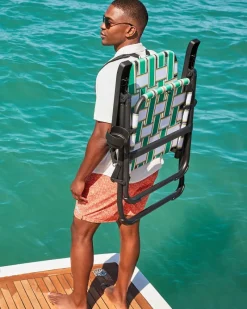 Tommy Bahama Retro Charm Strap Lawn Chair Multicolor Hot