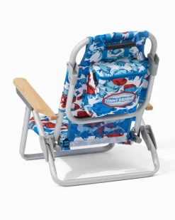 Tommy Bahama School of Fish Kids' Backpack Beach Chair Multicolor Sale