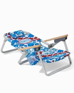 Tommy Bahama School of Fish Kids' Backpack Beach Chair Multicolor Sale