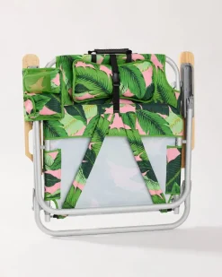 Tommy Bahama Swaying Fronds Deluxe Backpack Beach Chair Multicolor Best