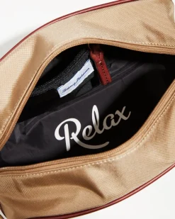 Tommy Bahama Tonal Nylon Toiletry Bag Khaki Outlet