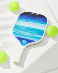Tommy Bahama x Coastal Pickle Azul Wave Pickleball Paddle Beaming Blue New