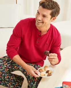 Tommy Bahama x Honolulu Cookie Company® Mele Kalikimaka Gift Tin Red New