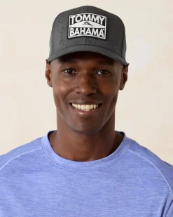 Tommy Bahama Tortola Surf Packable Cap Grey New