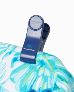 Tommy Bahama Towel Clip - Set of 2 Navy Clearance